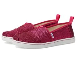 TOMS Kids Alpargata Glitter (Little Kid/Big Kid)